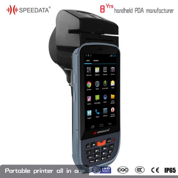 Mobile Handheld PDA Thermal Printer With Wifi Bluetooth GPRS GPS for Railway