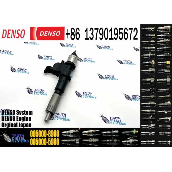 High Quality fuel injector 095000-8980 095000-8981 095000-8982 8-98167556-2 for ISUZU 6WG1 Engine