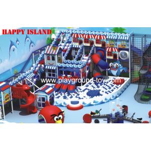 Indoor Playground For Kids , Childrens Playground Equipment Pirate Ship Series