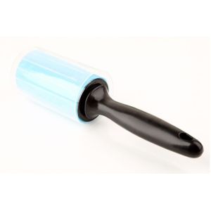Plastic Vertical Handle Silicone Colorful Washable Lint Roller