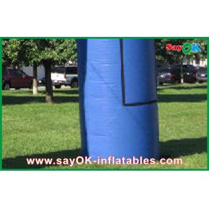 Blue Huge Inflatable Archway Oxford Fabric Commercial Inflatable Structure