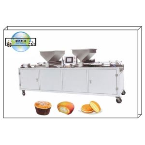 PD600 Semi Automatic Cake Machine Cupcake Production Line Muffin Custard Cake