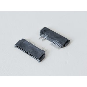 High-Reliability SATA 13Pin 180° Solder Wire Female Connector 1.27mm Pitch |