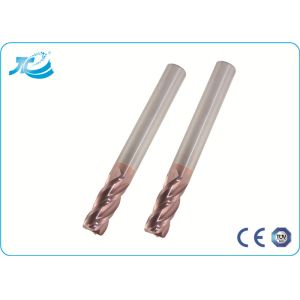 CNC Cutting Tools Corner Radius End Mill , 4 Flute End Mill