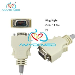 Nellcor Ge Colin Reusable Spo2 Sensor 14 Pin Adult TPU Finger Clip SpO2 Sensor