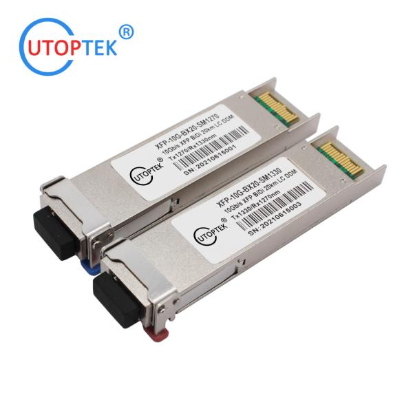 10G BIDI 20KM XFP Transceiver 10G XFP/SFP+/SFP Ethernet Optical Transceiver
