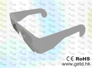Paper framed Circular polarized 3D glasses CP297GTS02