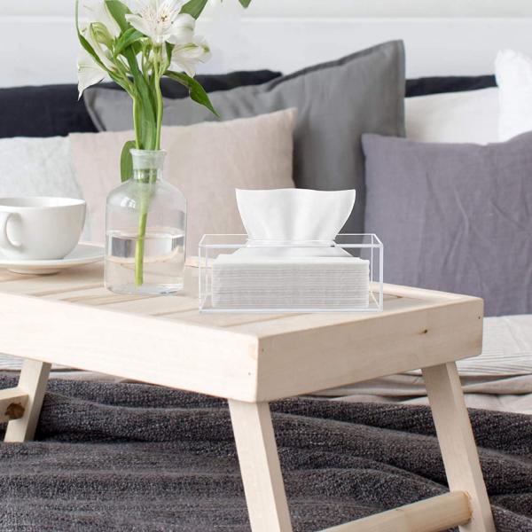 Acrylic Display Racks Tissue Box Holder