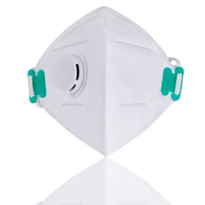 Exhalation Valve Foldable Ffp2 Mask Head Wearing Non Woven Material Ultrasonic