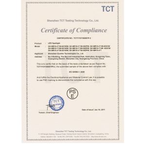 ShenZhen Guanke Scientific and Tech Co.,Ltd Certifications