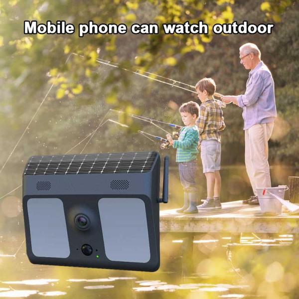 2MP HD CCTV Battery Powered Outdoor Solar Security Camera