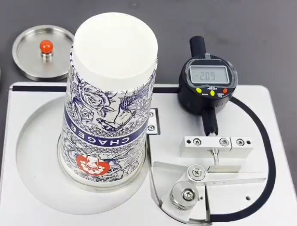 Microcomputer Control Paper Cup Calibre Measuring Instrument HD-P013