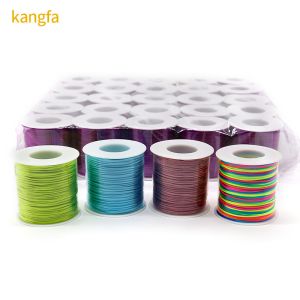 80m Chinese Knot Macrame String 1mm Diameter Polyester Cord Thread for DIY