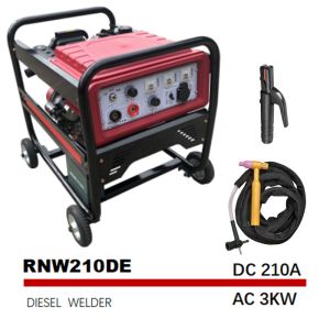 RNW210DE 210A Arc Welding Generators DIESEL Medium Frequency 5.5L Generator