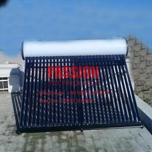 China 150L Vacuum Tube Solar Water Heater 300L White Water Tank Solar Pool Heating Collector 58x1800 Tubes on sale