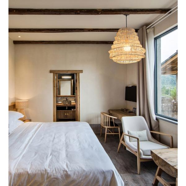 Southeast Asia Creative Rattan Chandelier Handicraft Lamp Design Natural island pendant light(WH-WP-84)