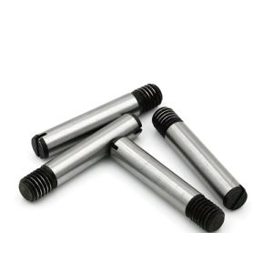 8mm Carbon Steel Hardware Pins With Thread End Zinc Plated Zn Grade Class 4.8 8