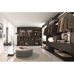 European Style Wooden Closet Bedroom Built-in Wardrobe Closets with MR HDF Board