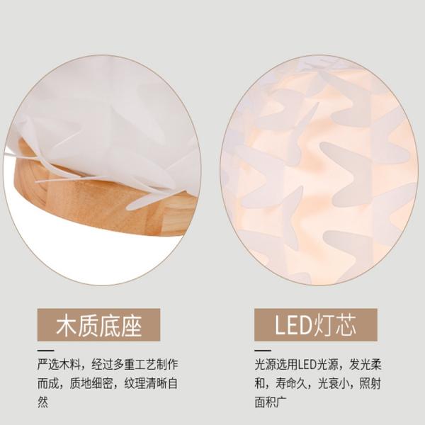 Modern Contracted Bed Lamp Bedroom Decorates Desk Lamp Cactus Small Table Lamp(WH-MTB-189)