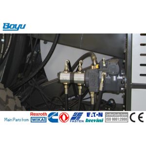 TY2x50 Stringing Equipment 103hp Hydraulic Tensioner Max Continuous Pull 2x50kN