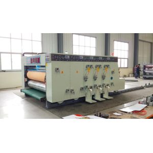 Automatic Corrugated Die Cutter Printer With PLC Control System