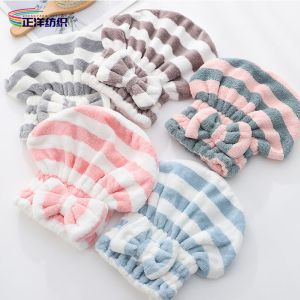 350gsm Reusable Dusting Cloths 35X65cm Multi Color Long Hair Drying Towel Hair