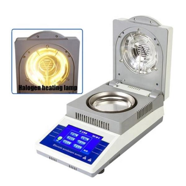 Quality Multi Function 50g Halogen Moisture Analyzer Grain Moisture Testing Machine for sale