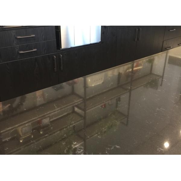 Home Decoration Honed Finish Quartz Artificial Stone Kitchen Countertops