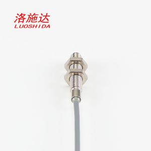 M6 Cylindrical Inductive Proximity Sensor Flush 1.5mm Long Distance For Position Function