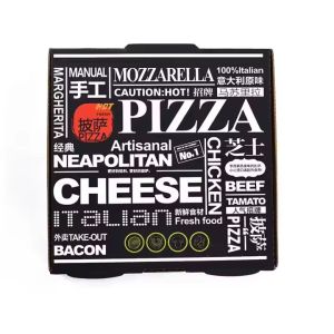 Custom Size Biodegradable Pizza Boxes for Takeaway Food Catering Eco-Friendly
