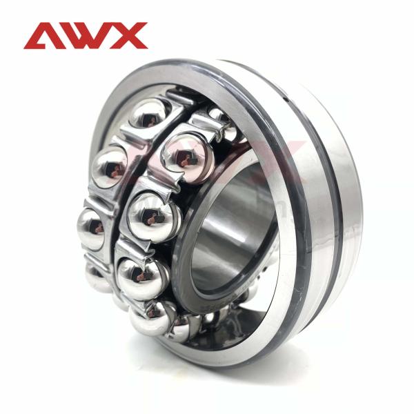 Aligning Ball Bearings Steel Cage C3 1210 1211 1212 1213 Load Rating For Heavy Duty