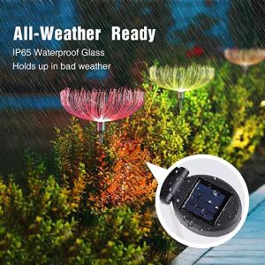 Multi Color 75cm 1.2V Decorative Solar Garden Stake Lights