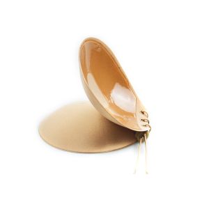 F1029 Front closure push up adhesive adjustable strapless backless bra