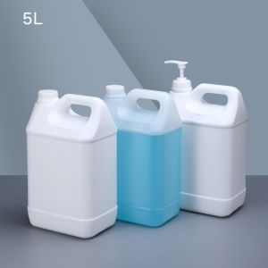1L-10L 5 Liter HDPE Plastic Jerry Can Container For Oil Storage Custom PCR