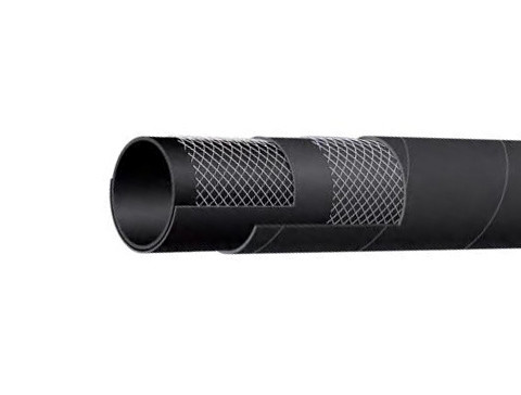 Black LETONE Suction Discharge Hose 150 PSI-1275 PSI Tensile Synthetic Textile