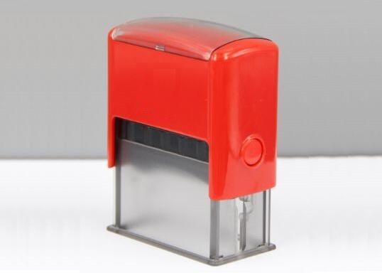 Quality Rectangular 47x18mm Factory Epress Rubber stamp for sale