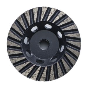 Aluminium Cup Turbo Segments Diamond Grinding Disc For Stone Slabs Floor