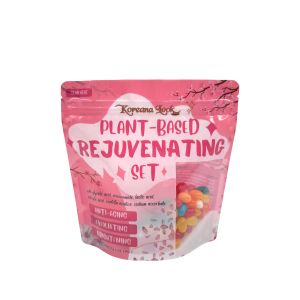 Wholesale Customized Plastic Digital Printed Resealable Stand Up Pouches with Clear Window for Face Cream Packaging from china suppliers