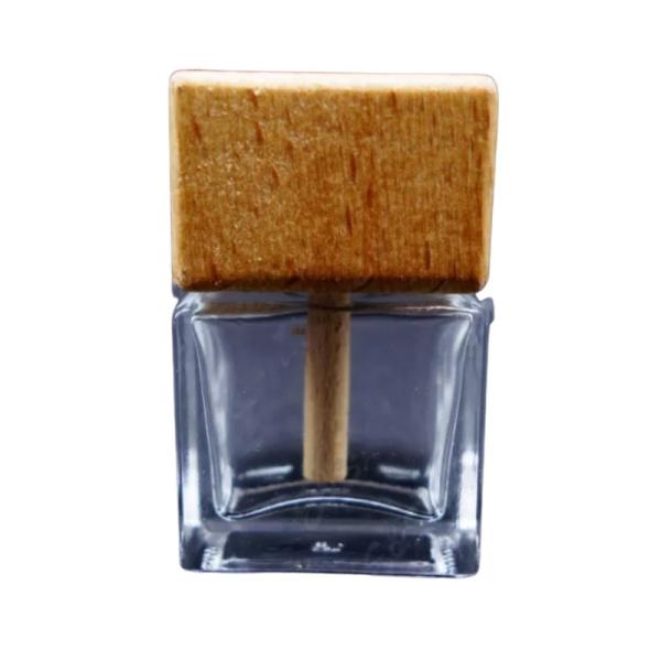 empty bottle of imported perfume recycled glass bottles black blue red pink