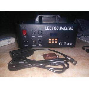 High Output RGB LED Stage Fog Machine Wireless Remote Control , Oil Free