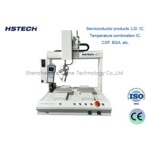 High Precision Automatic Soldering Robot With Dual Soldering Table And Stepper