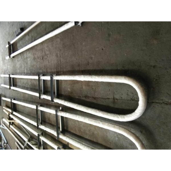 C71500 Copper Nickel 90/10 U Shaped Metal Pipe 2" SCH40 8000mm For Connection