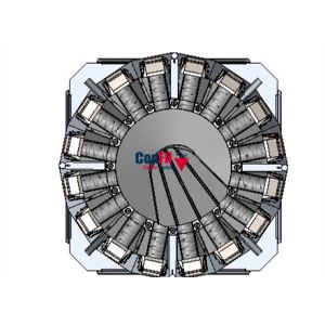 Carrots Root Digital Vegetable Weight Machine Waterproof