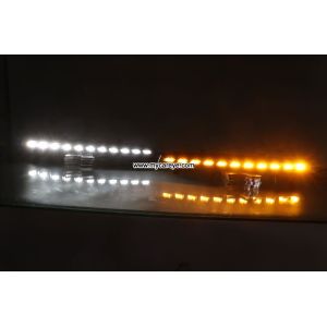 Audi Q7 LED DRL Daytime Running Lights Driving Fog Lamp Turn Signal 2010-2015