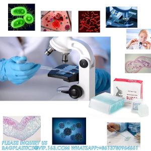 Microscope Slides And Covers, Blank Glass Slides For Microscope Set - 300 Slides