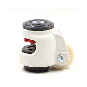 nylon6 adjustable Retractable Leveling Casters 340kg For Testing Equipment