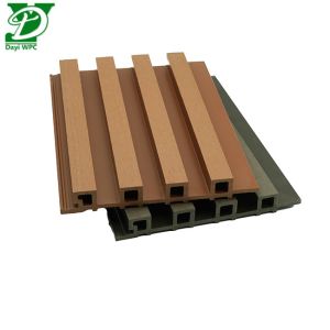 China UV-resistant Moisture-proof Environmental Trough Surface WPC External Wall Cladding on sale