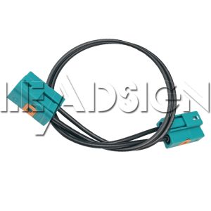FAKRA Extension Cable Dual FAKRA Z Code Straight Type Connector Cable