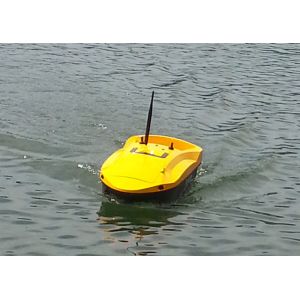 Remote Control Fishing Bait Boat remote range 350M yellow ABS