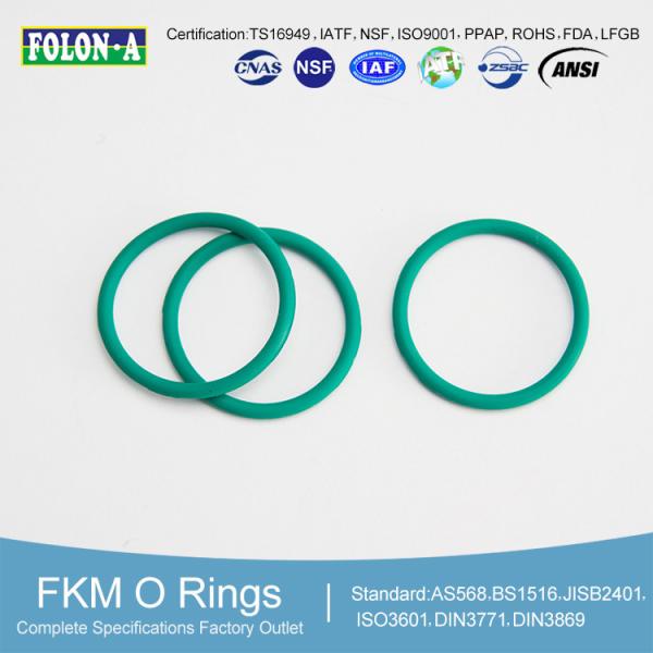 Quality Extreme Temperature Resistant FKM O Rings With Excellent Chemical And UV Resistance for sale